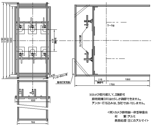 提出用承認図：例